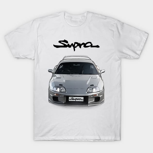 Toyota Supra MK4 T-Shirt by T-JD